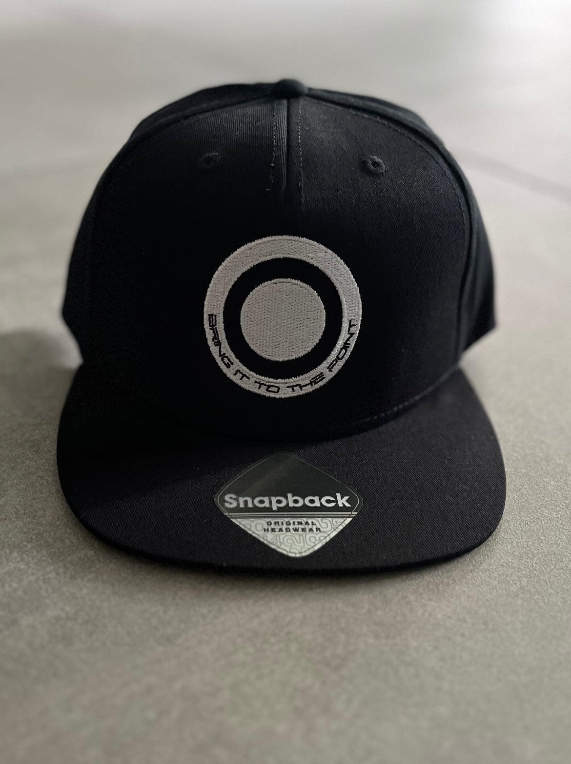 Snapback Cap Black